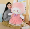 新しい猫の小さな女の子人形硬化子供の人形かわいい猫のぬいぐるみのおもちゃの女の子のためのぬいぐるみギフト