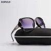 Occhiali da sole Fashion Square Women Brand Luxury Brand Big Purple Sun Glasses Female Mirror Shades Ladies Oculos Feminino H240429