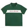 Nocta golfkläder Malbon Polo Men t skjortor tshirt kausal tryckdesigner tshirts andningsbar bomull kort ärm maskar galna 346
