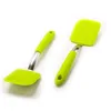 Utensílios de cozinha manuseio de aço inoxidável Silicone Frissing Sapy Spring Kitchen Suppris