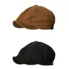 Designer Cappelli ottagonali Beret inglese da uomo e autunno Pure Cotton Women's Spring Trendy Duckbill Hat Hat Hat Hat Bermette alla moda Cappelli alla moda Beret