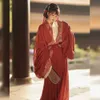 Vestimenta étnica Hanfu vestuario chino antiguo bordado yukata dios niña japonesa han dinastía princesa cosplay tradicional chino