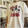 T-shirts masculins T-shirt coréen décontracté coréen T-shirt pour hommes Y2k Cotton Street Street Couple Half Half Sleved Topl2404