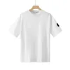 Clássico estilo homem camiseta ilha de tee solto bordado logotipo bordado casal tees stone moda de estilo simples algodão casual manga curta tampa de camisa m-xxl ab02