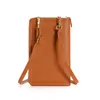 Bolsa feminina nova 2024 saco de telefone feminino carteira multi -funcional bolsa de ombro de couro pu de couro crossbody trend