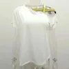 Women's Blouses Shirts Womens Irregular Short Slve T Shirts Casual Oblique Shoulder Cross Tops Sexy T Shirts Loose Summer 2024 30776 Y240426