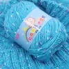 Fil de cachemire de coton bébé de haute qualité pour tricot à main Crochet de laine peignée du fil de laine coloré