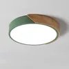 Ceiling Lights Nordic Bedroom Light Modern Minimalist Creative Children's Room Study Circular Living LED