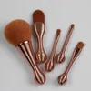 Make -up -Bürsten 5pcs/Set Mini Taille Pinsel 5 Werkzeuge Vollständiger Schönheitssatz