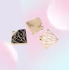 Bulk 120pcslot Emalj Diamond Charm Pendant för armbandhalsband 1515mm i svarta rosa vita färger7548704