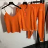 Suisses de surviens pour femmes Designer Tracksuis Tracks Femme Vêtements Modèles Sweatshirt à manches longues et pantalon de survêtement décontracté en 3 pièces de la mode