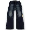 Y2k с низким ростом джинсы мужчины Harajuku Goth Punk Print негабаритный брюки женская мода хип -хоп -уличная одежда мешковатые брюки винтажная одежда 240428