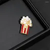 Brooches Pearl Popcorn for Women Rhingestone Party Office Office Brooch épingles Cadeaux