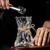 Kieliszki do winy wazon koktajl plisowany kubek przezroczysty sok z napojów szklane szklane kubki