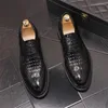 Casual Shoes Fashion Trend Black Leather Oxfords Men's Loafers formella Zapatillas Hombre