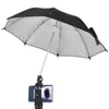 Parapluies 1pc 26/50 cm parapluie noire de caméra dslr du soleil Sunshade Rainy Holder pour la caméra générale Photographic Camera Umbrella