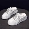 Scarpe casual Sheer Round Toe Girls Sports Flats Basketball Woman 2024 Luxury Original Brand Sneakers Exerciser High-Tech