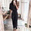 Shirt Dresses for Women Casual Dresses Retail Women Shirt Designer Commuting Plus Size S3xl Long Dress Fashion Forged Face Clothing Drop Delivery Apparel Wom 684