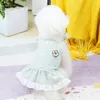 Vêtements pour chiens small robe vêtements pour animaux de compagnie pour jupe chiot yorkshire terrier poméranien maltais poodle bichon fris