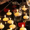 Kaarsen 16 stks ongeparfumeerde schijven kaarsen drijven voor zwembad feest trouwhuis badkuip decorbenodigdheden romantische bekentenis kaarslicht diner d240429