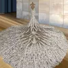 Brautkleider Spitze Wunderschönes Kleid Hochzeit Meerjungfrau Applique Illusion Mieder ärmellose Kapelle Zug Rückenfreier maßgeschneiderter Land Vestidos de Novia