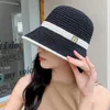 Chapéus de aba larga Chapéus com linho de algodão Chapéu de balde UV Resistente e respirável Fisherman Hat Hat Sun for Women J240429