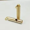 Multifunctional Brass Emergency Survival Whistle Portable Keychain Outdoor Tools Training Whistle for Camping Hiking