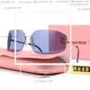 Mui Mui Lunettes de soleil Lunettes de soleil Designer pour femmes verres de soleil ovales de haute qualité rétro Luxury Small Round Sunglass Nouveau produit Prescription MIUI Lunettes 5548