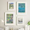 Skandinavische Klassiker Vintage Wall Art Claude Monet abstrakte HD -Leinwand -Poster -Drucke Home Schlafzimmer Wohnzimmer Dekoration 240424