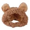 Cat Costumes Funny Hat Pet Bear With Ears Headwear Po Props Suitable For Cats And Dogs Drop
