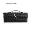 Women Buckle Bag 2024 New Cross Single Purse Luxury Lock Long Bags Andiamo Venetas Fashion Clutch Handle Woven Shoulder botteggas Baguett Lady Stick Hardware D80N