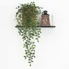 Dekorative Blumen 85 cm künstliche grüne Pflanzen Hängende Mandala Reben Topfe nachhaltige Pflanze gefälschte Hausgarten Wall Party Dekoration