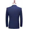 Homens Blazers Casamento 2 Suordos Negócios 3 Peças Conjunto de Luxo Elegante Pontas de colete completo Design mais recente calça de casaco Slim Fit 240420