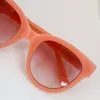 Sonnenbrille Cat Eye Mody Frau Vintage Designerin Schwarzes Brille Sonne für weibliche UV400 Brillentöne 2024