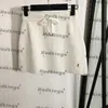 Knit Camis sukienka seksowna tylna pusta camisoles dresslus wełniana talia