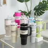 Der Quencher H2.0 40 Unzen Tassen Cosmo Pink Parade Ziel Red Tumbler isolierte Auto -Tassen Edelstahl Kaffee Termos Barbie Pink Tumbler Valentinstag Geschenk US -Lagerbestand