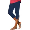 Pantaloni da donna Capri Leggings for Women 2024 Yoga a vita alta Yoga Capris Lightweight Accoglie