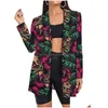 Męskie garnitury Blazers Women Suit Crane Lady Camoue Dropship Plus Size Obrania Kurtka Banana Leaf Floral Cutsom Plaid Hurtowa N0AQ Dhvnn