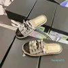 Fisherman Schuhe Frau gesteppt Espadrilles Pantoffeln gesteppt Flats Slide Women Oxfords Tories Sandal -Doppel -Turnschuhe Femme Designer -Ladung