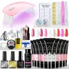 KITS LIMEGIRL POLY GEL KIT GEL GEL KIT LAMPAGGIO UV LAMPAGGIO GEL POLONNA SET GELPLISH KIT GEL GEL POLY BUILI