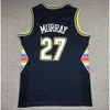 2024 Basketball Basketball Basket-ball Authentique Authentise 15 Jerseys Jokic Jamal 27 Murray Youth Women Men S-xxl Basketball Jersey avec étiquettes