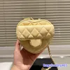 Kobiety miłość torba do makijażu Vintage Designer portfel 6 Kolor Crossbody Torka na ramię Złota sprzętowa luksusowa torebka torba pod pachami wieczorna torebka