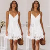 Basic Casual Dresses Designer Dress New lace stitching sexy suspender lace dress for women in summer of