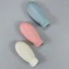 Opslagflessen reisfles set van 3 klein leeg plastic voor toiletartikelen shampoo met tas en conditioner