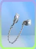 Nowy klasyczny 925 Akcesoria srebrne srebrne biżuterię bezpieczne łańcuch Logo oryginalne pudełko do bransoletki DIY Charms Safe Sain Brehe wysyłka 5024362