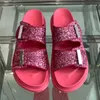 Luxe dames sandalen ontwerper sandaal hybride rubberglijbaan koraal wit zwart geel rode vrouwen slippers zomers dia's luxe slipperschoenen eur 35-40 e3je#