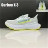 Casual Shoes Trainers Famous Hokah X3 One Carbon 9 Womens Running Golf Shoes Bondis 8 Athletic Fashion Mens Shoes Storlek 36-45