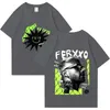 T-shirts masculin Rappeur Feid Ferxxo Tour Imprimé Tshirt Men Femmes T-shirts Coton T-shirt Hip Hop Strtwear Short Slve T Tops Summer Clothes T240425