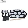 Neues professionelles Roll -Up -Drum Pad Kit Silicon Faltbar mit Stick tragbarer Drum Electronic Drum USB Drum