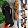 Slippers Summer Beach без скольжения повседневные плоские шлепанцы сандалии 2024